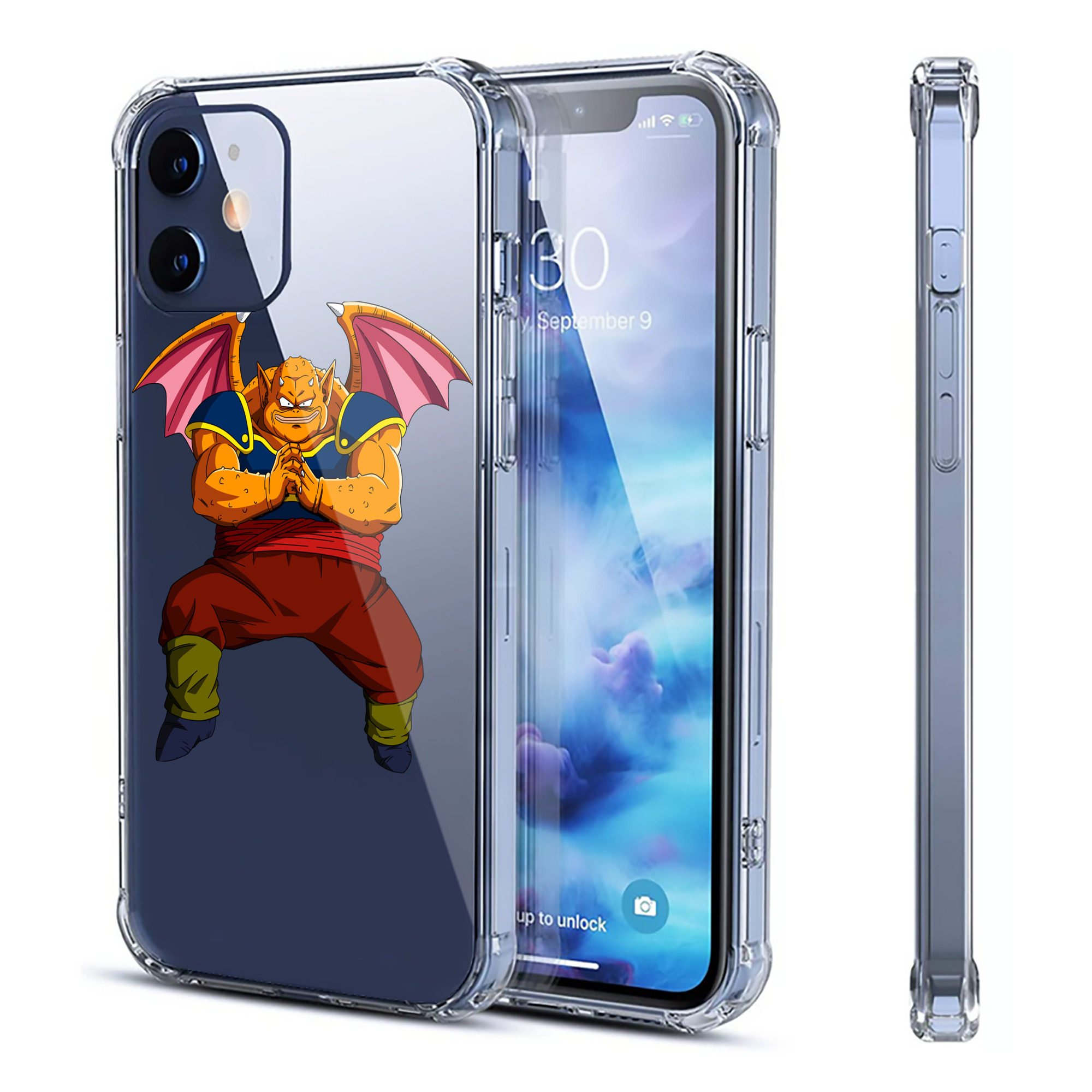 （画像用） ドラゴンボール DRAGON BALL 【iPhone 12シリーズ対応】透明スマホケース（クリアソフトケース）